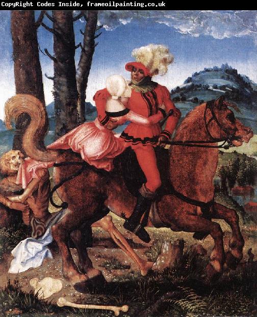BALDUNG GRIEN, Hans The Knight, the Young Girl, and Death ddww
